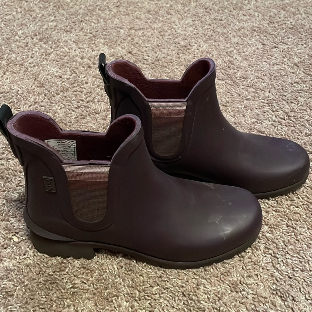 Keds ankle rain boots